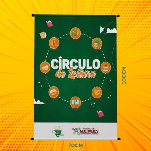 BANNER OU FAIXA EM LONA Tamanho padrão 70x100cm Banner    Lona Gloss Frontlight 440g