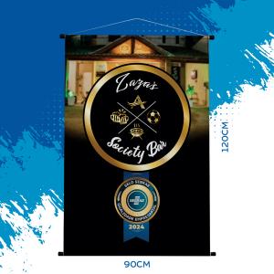 BANNER OU FAIXA EM LONA Tamanho padrão 90x120cm Banner    Lona Gloss Frontlight 440g