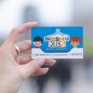 CARTÕES DE VISITA  9x5cm - Impressão laser Impressão frente   