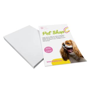 PANFLETOS Sulfite 75g 10x14cm Impressão laser frente   